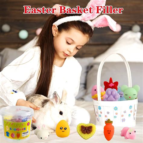 Kingyao Mochi Squishies De Pascua 24 Unidades Rellenos De Huevos De