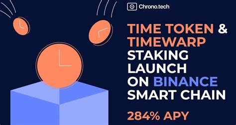 Timewarp And Time Token The Chrono Tech Native Token Launch On