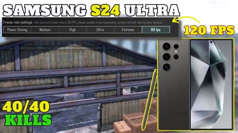 Samsung S24 Ultra Pubg Test 120 FPS YouTube