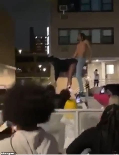 Shock Videos Show A Massive Street Party In Brooklyn With Revelers Simulating Sex Daily Mail