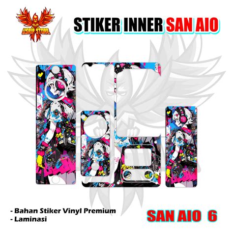 STIKER GARSKIN INNER SAN AIO STIKER SAN AIO INNER SAN AIO Lazada