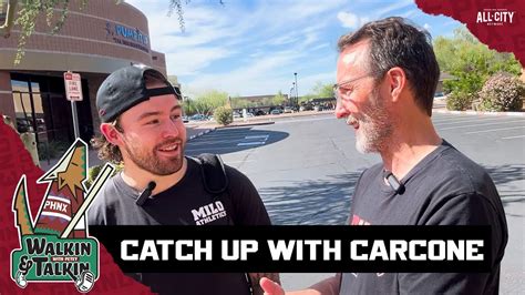 Walkin And Talkin Michael Carcone Talks Transition To NHL From AHL