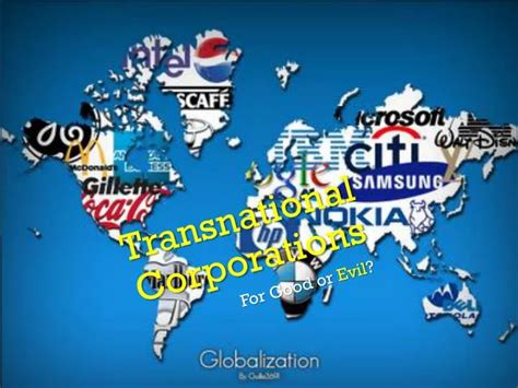 Ppt Transnational Corporations Powerpoint Presentation Free Download
