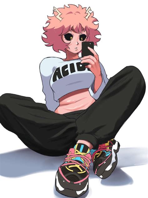 Mina Ashido By Tinafate1 My Hero Academia Cute Anime Character My