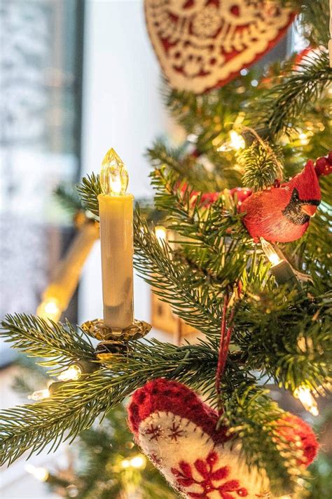 DIY Antique Style Christmas Tree Candles - Bless'er House