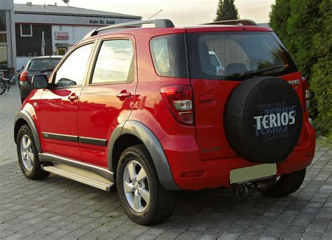 Daihatsu Terios Technical Specifications And Fuel Economy