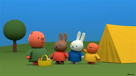 Miffy On Twitter Miffy Loves Camping With Her Friends Watch Miffys