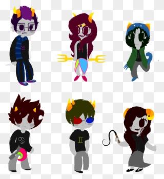 Homestuck Characters Trolls Names Clipart (#2562760) - PinClipart