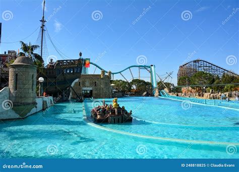 Europa Park Rust Germany April Th Water Roller Coaster In