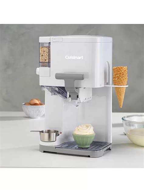 Cuisinart ICE48U Soft Serve Ice Cream Maker, White
