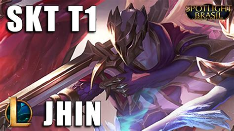 Skt T1 Jhin League Of Legends Completo Youtube