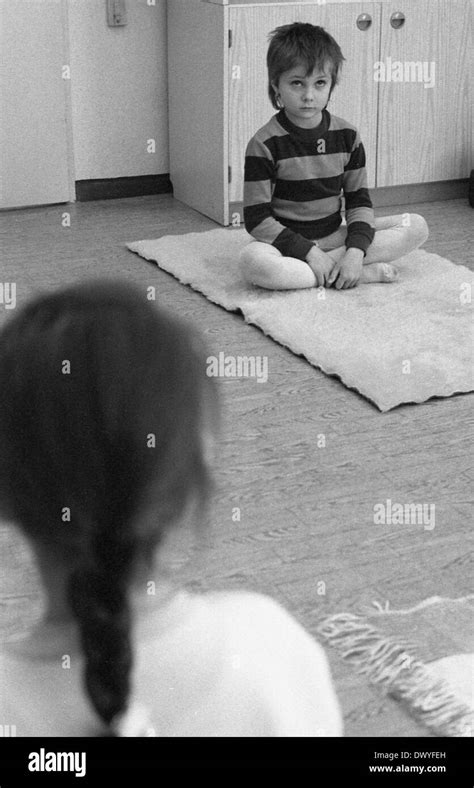 Sitting Cross Legged Floor Black And White Stock Photos And Images Alamy