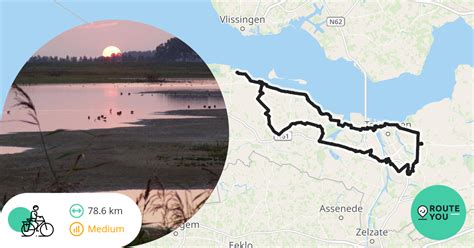 Zaamslag Breskens Recreatieve Fietsroute Routeyou