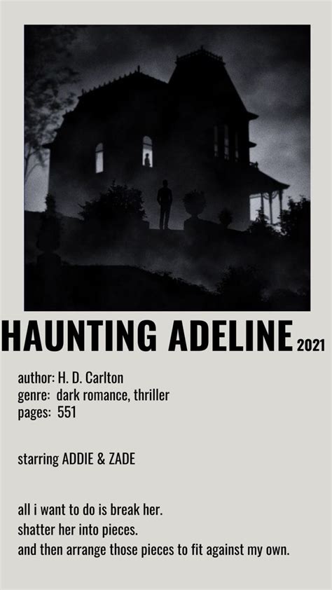 Haunting Adeline H D Carlton Dark Romance Books Books To Read