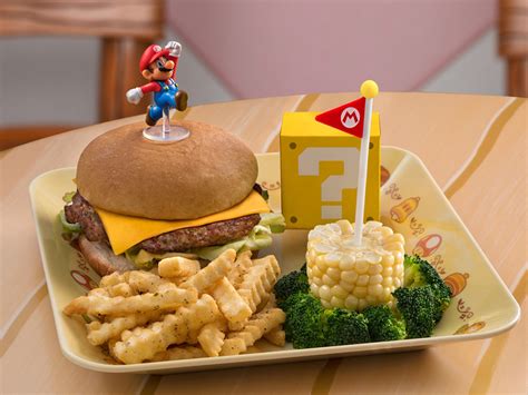 Dining At Toadstool Cafe In Super Nintendo World