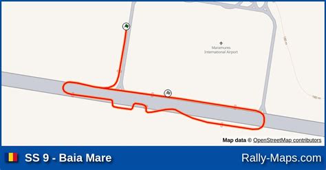 SS 9 Baia Mare stage map Raliul Maramureșului 2024 CNRB Rally