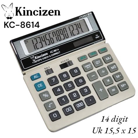 Jual Kalkulator Dagang 14 Digit KINCIZEN KC 8614 KINCIZEN CALCULATOR KC