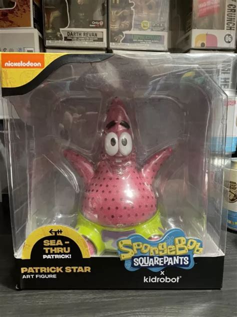 PANTALON CARRÉ NICKELODEON Bob l éponge Sea Thru Patrick Star 8 pouces