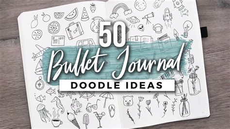 The Best 12 Ideas Aesthetic Bullet Journal Doodles