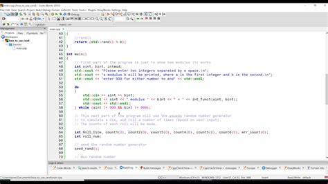 Using Rand And Srand With Modulus In C To Generate Pseudorandom