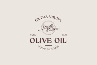 Olive Branch Logo Design Template Graphic by syaefulans · Creative Fabrica