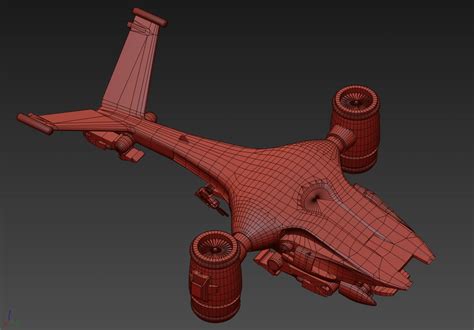 Terminator HK Aerial 3D Model CGTrader