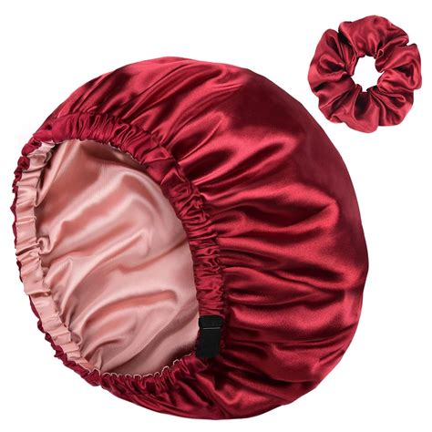 Amazon YANIBEST Satin Bonnet Silk Bonnet Hair Bonnet For Sleeping