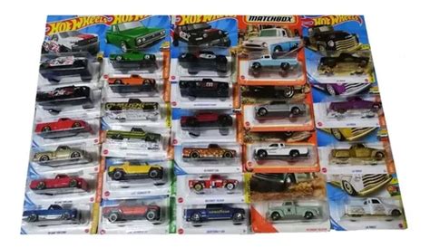Hot Wheels Lote De Camionetas Pickup Chevrolet Ford Dodge Env O Gratis