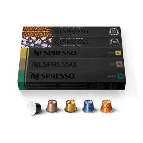 Nespresso Capsules Original Line Mild Roast Blend Variety