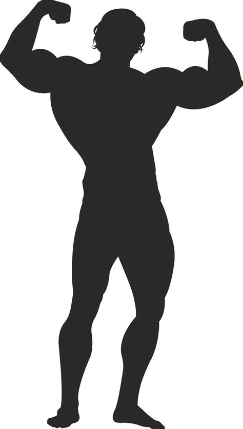 Arnold Gym, Silhouette Svg, Human Silhouette, Arnold Schwarzenegger ...