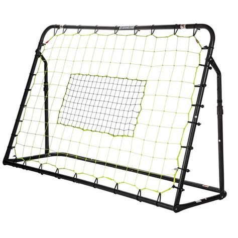 Adjustable Soccer Rebounder With Stakes Heavy Duty Steel 6 X 4