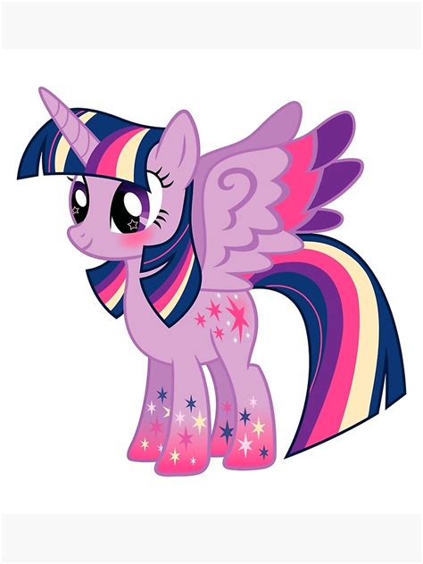 Rainbow Power Twilight Sparkle Poster For Sale By Morphey22 Redbubble