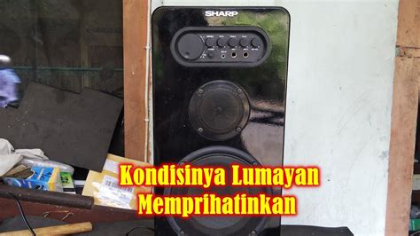 Servis Speaker Aktif Sharp CBOX G300BL Rusak Suara Kecil YouTube