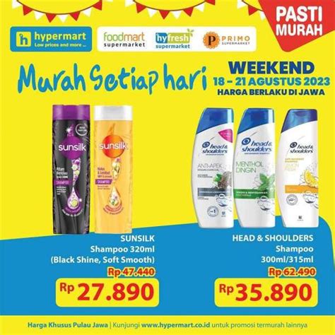 Katalog Promo Jsm Hypermart Agustus Promo Murah Selama Hari