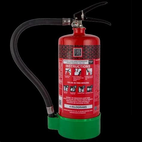 Kg Hfc Fa Clean Agent Based Portable Stored Pressure Type Fire