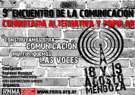 Programa 23 Encuentro De Medios Comunitarios Alternativos Y Populares