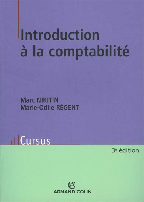 Introduction à la comptabilité Livre Gestion finance comptabilité de