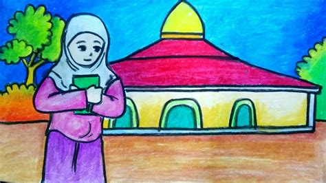 Gambar Orang Ke Masjid 50 Koleksi Gambar