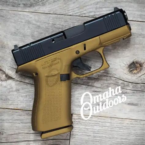 Glock 43X MOS Burnt Bronze USA Omaha Outdoors