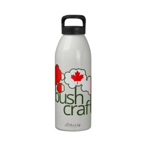 Canada Flag Bushcraft Water Bottles