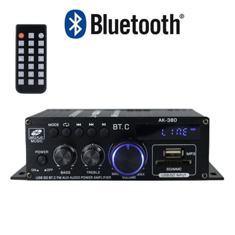 (Model Terbaru)Kerndy AK380 Amplifier Daya Audio Mobil Car Audio Power ...