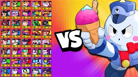 Lou 1v1 Vs EVERY Brawler Freeze Your Enemy In Their Tracks YouTube