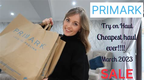 Primark Try On Haul Cheapest Primark Haul Ever SALE YouTube