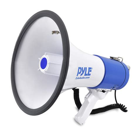 Buy PYLE PRO Portable Megaphone Speaker PA Bullhorn Built In Siren