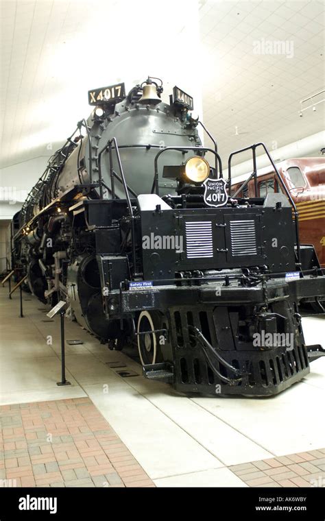 The Union Pacific 4017 Big Boy Train At The National Railroad Museum