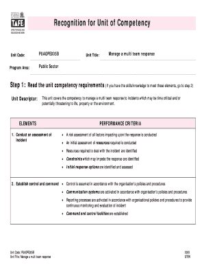 Fillable Online Oten Edu Manage A Multi Team Response Fax Email Print