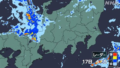 関東甲信越 17日夜にかけて激しい雨のおそれ 警報級の可能性も Nhk 気象