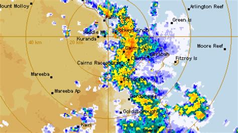 Cairns Thunderstorm Lightning And Rain Shake City As Bom Issues