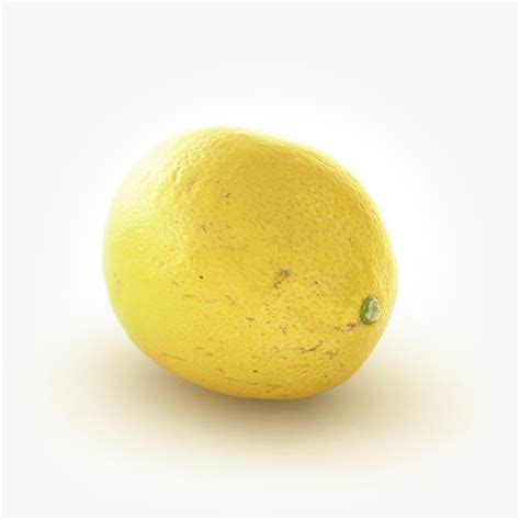 Plastic Green Lemon 3D Model $34 - .3ds .blend .c4d .fbx .max .ma .lxo