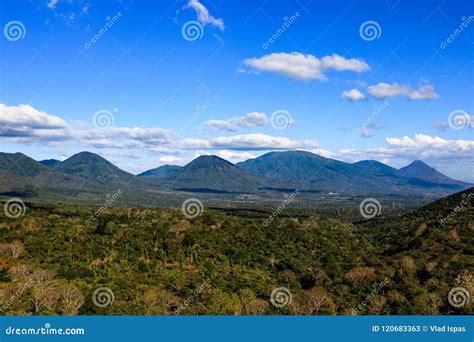 Beautiful Volcanos in Cerro Verde National Park in El Salvador. Stock ...